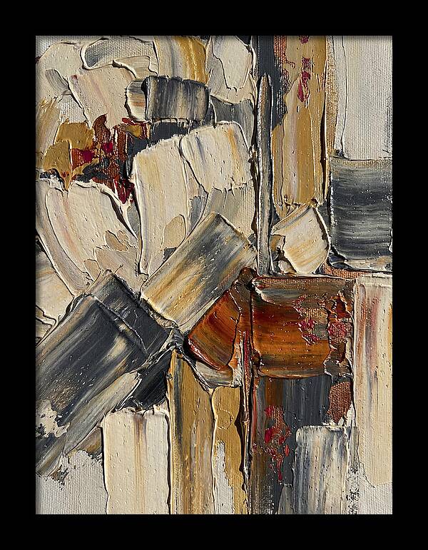 Peony Palette Knife Abstract