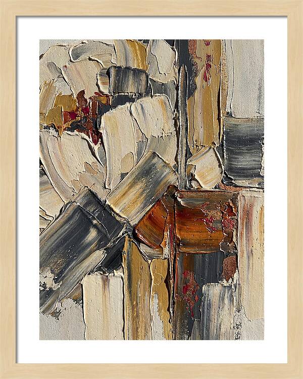 Peony Palette Knife Abstract