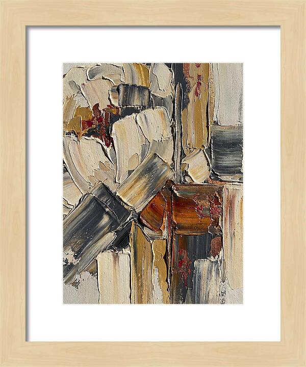 Peony Palette Knife Abstract