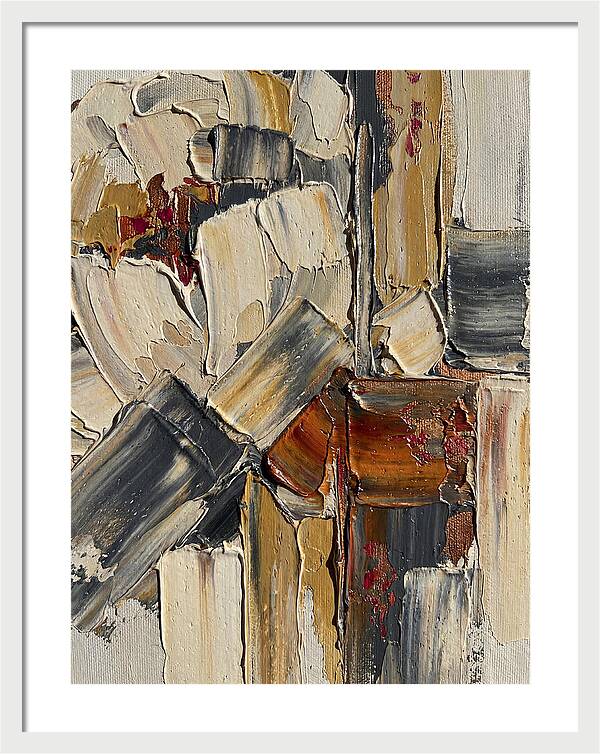 Peony Palette Knife Abstract
