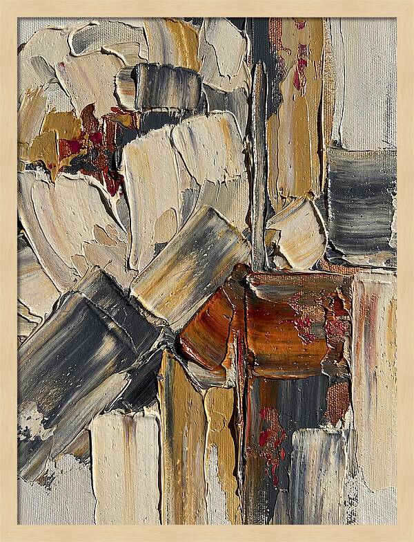 Peony Palette Knife Abstract