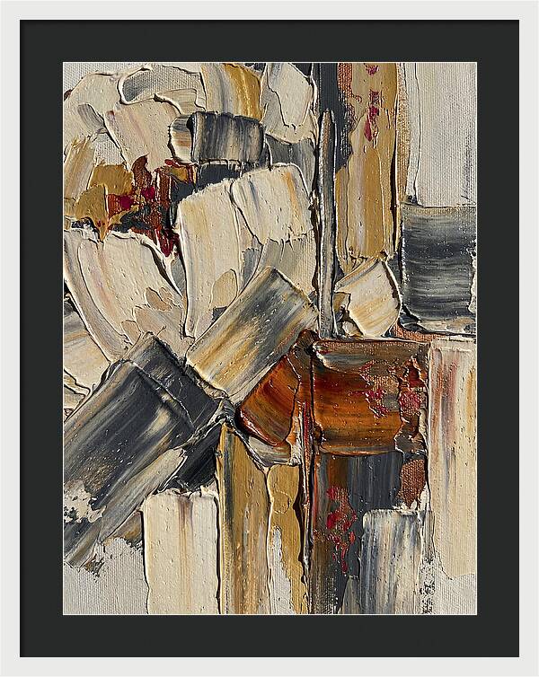 Peony Palette Knife Abstract