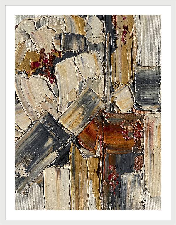 Peony Palette Knife Abstract