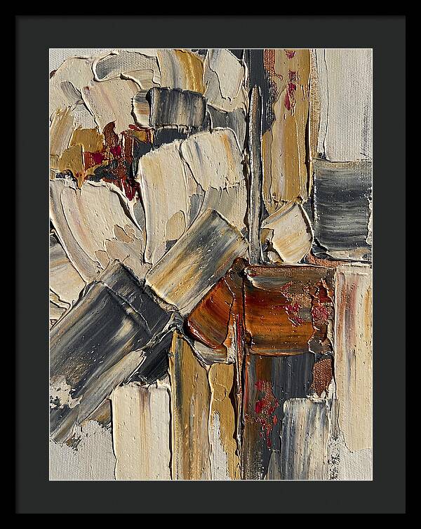 Peony Palette Knife Abstract