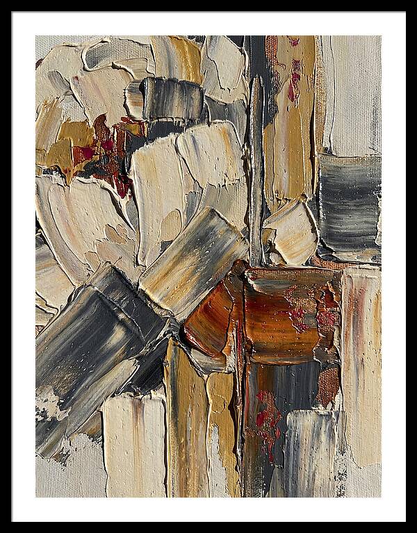 Peony Palette Knife Abstract