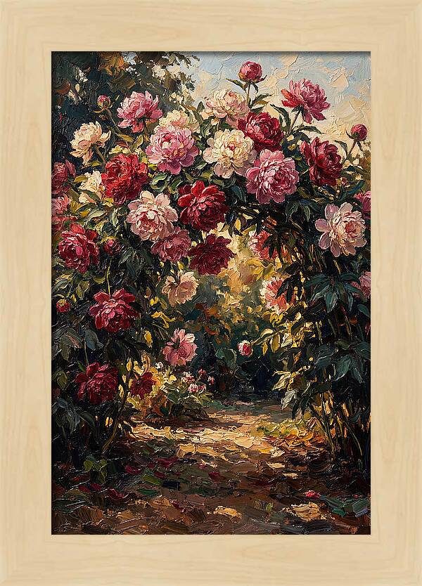 Peony Walk With Double Blooms