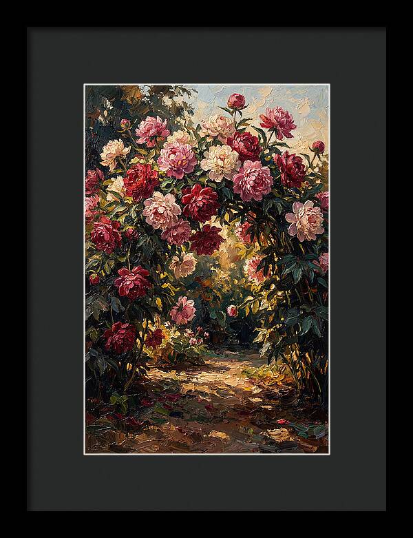 Peony Walk With Double Blooms