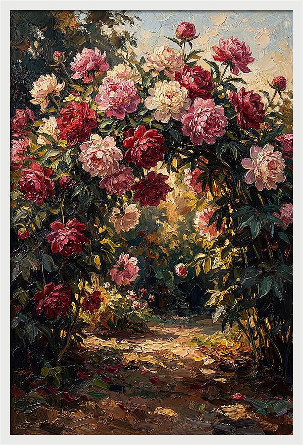 Peony Walk With Double Blooms
