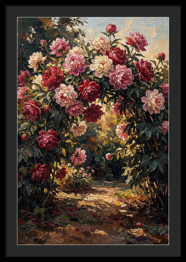 Peony Walk With Double Blooms