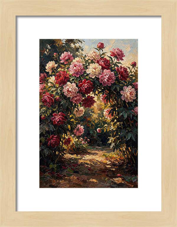Peony Walk With Double Blooms