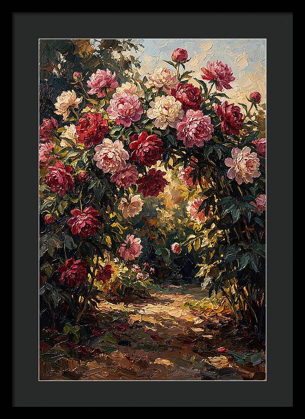 Peony Walk With Double Blooms