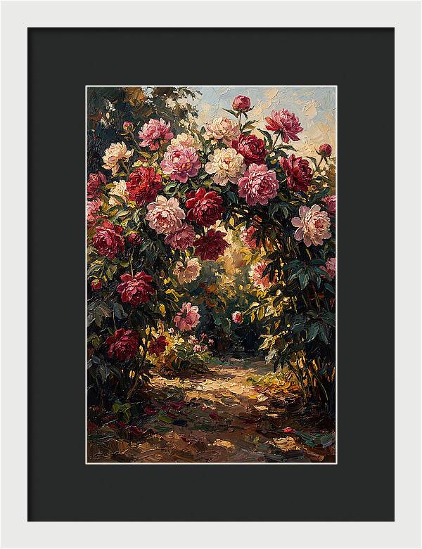 Peony Walk With Double Blooms