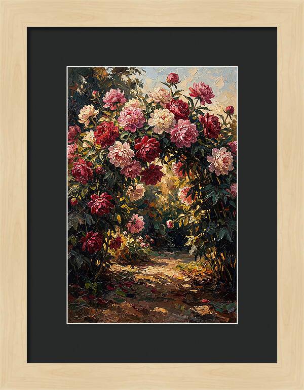 Peony Walk With Double Blooms