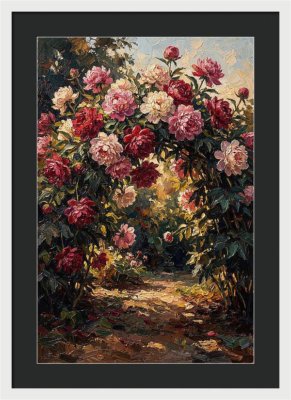 Peony Walk With Double Blooms