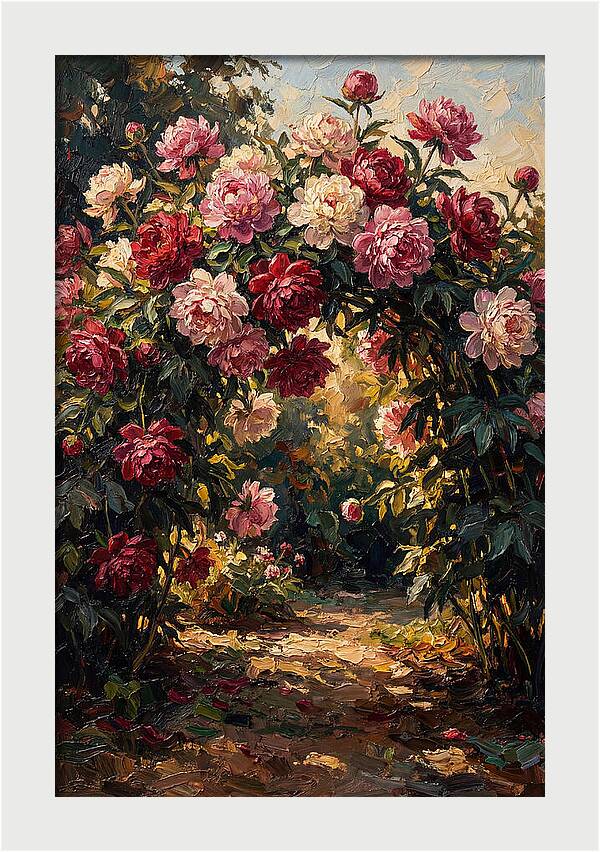 Peony Walk With Double Blooms