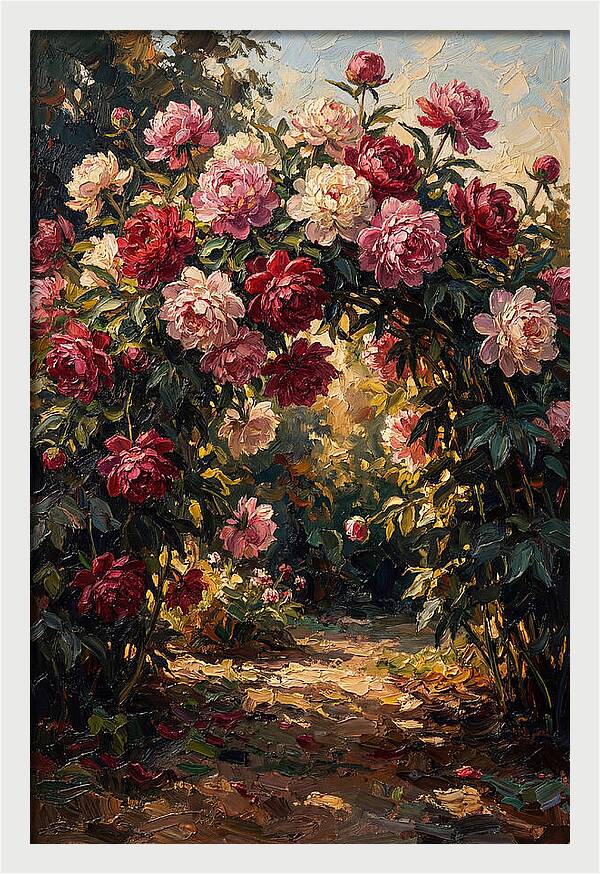 Peony Walk With Double Blooms