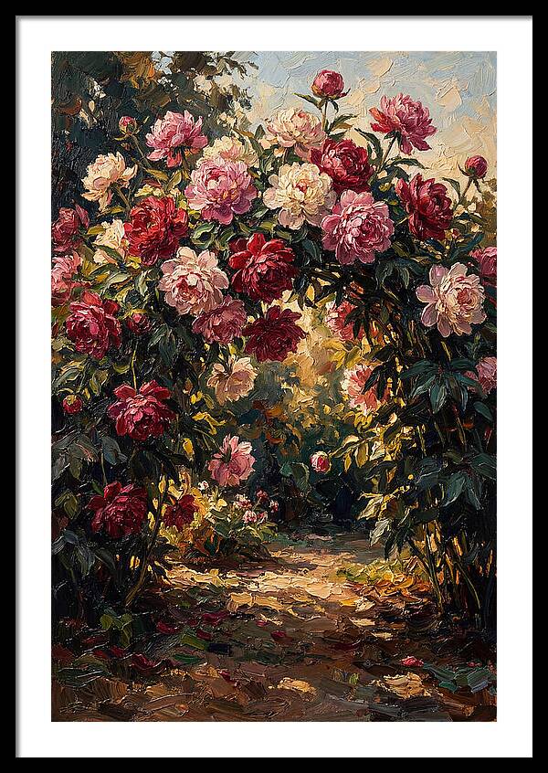 Peony Walk With Double Blooms