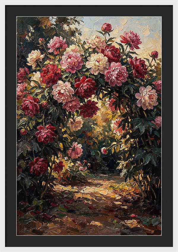 Peony Walk With Double Blooms