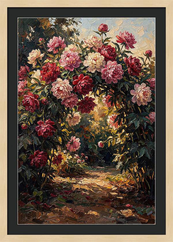 Peony Walk With Double Blooms