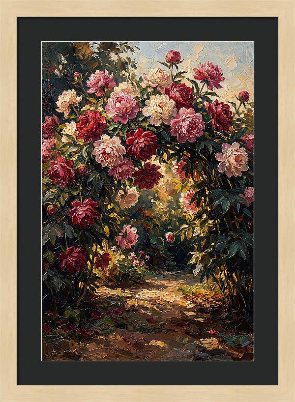 Peony Walk With Double Blooms
