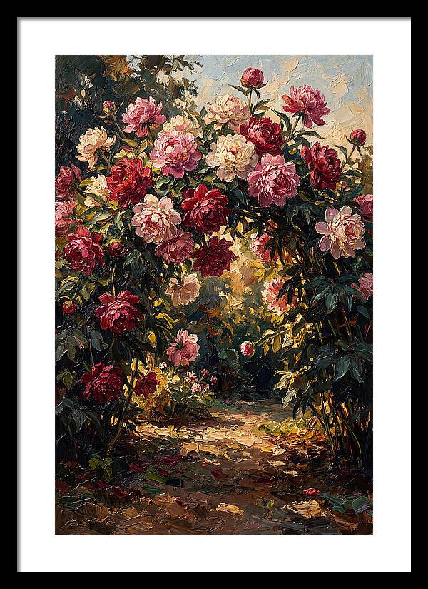 Peony Walk With Double Blooms