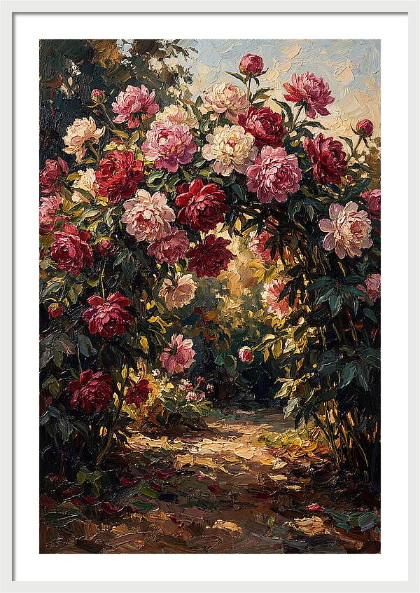Peony Walk With Double Blooms