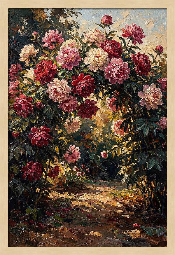 Peony Walk With Double Blooms