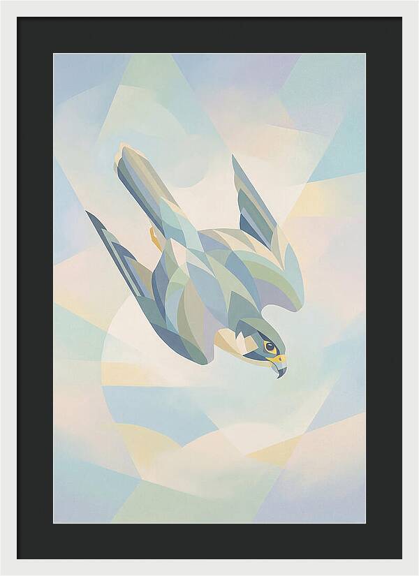 Peregrine Falcon In Flight