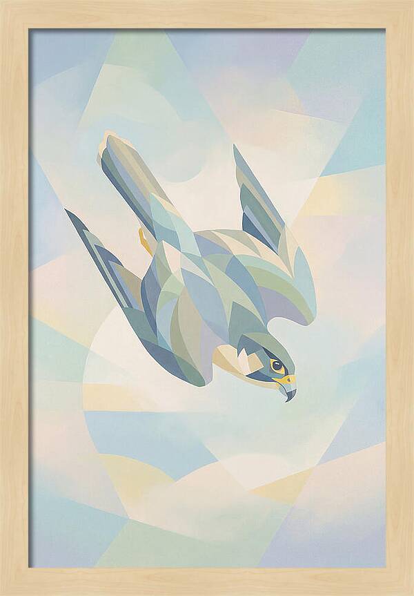 Peregrine Falcon In Flight
