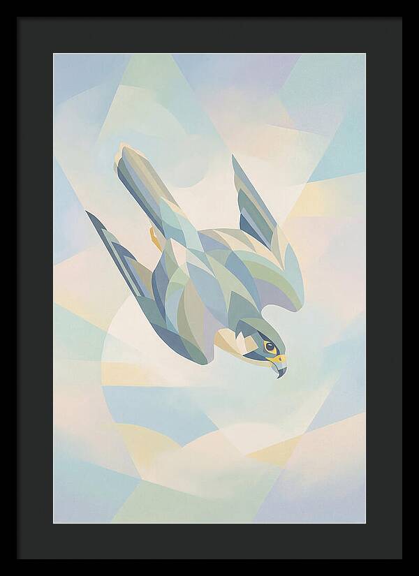 Peregrine Falcon In Flight
