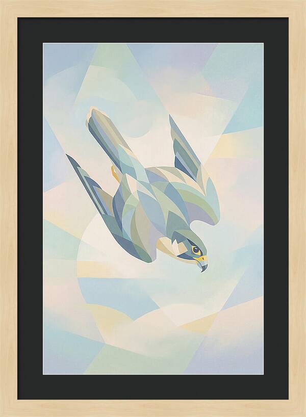 Peregrine Falcon In Flight