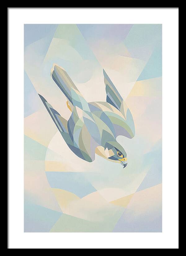 Peregrine Falcon In Flight