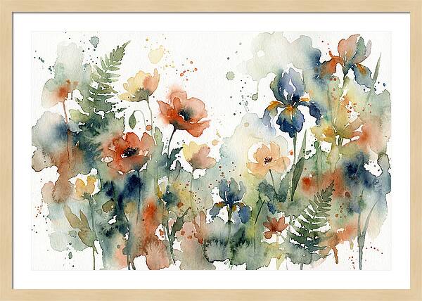 Perennial Garden Blooms