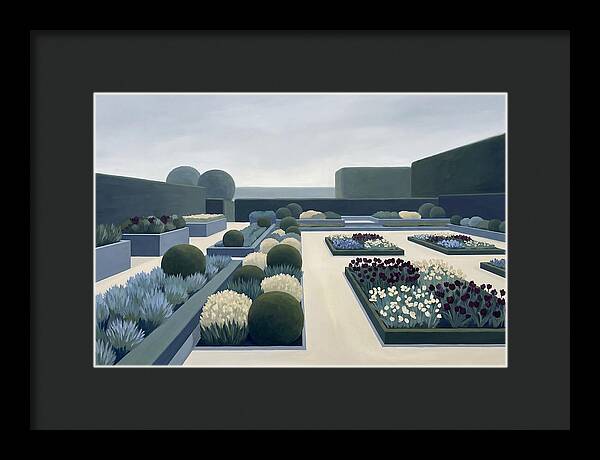 Perennial Garden In Full Bloom