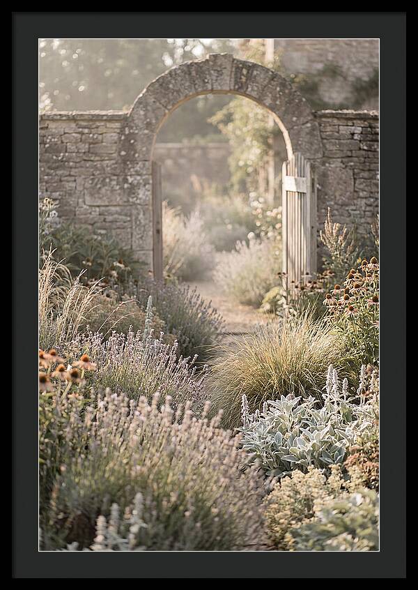 Perennial Garden In Full Bloom