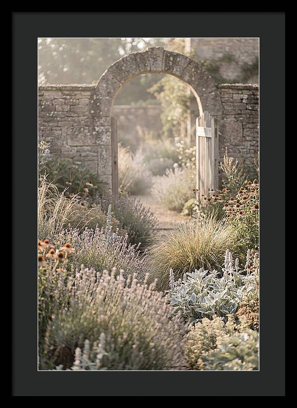 Perennial Garden In Full Bloom