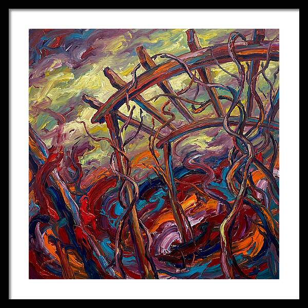 Pergola Among Twisted Vines