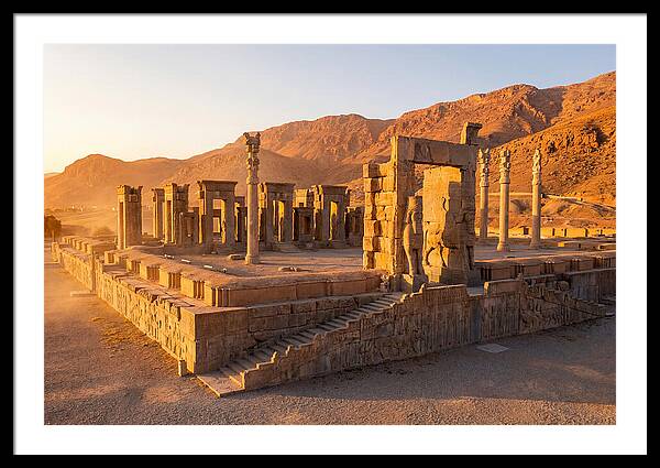 Persepolis At Golden Hour