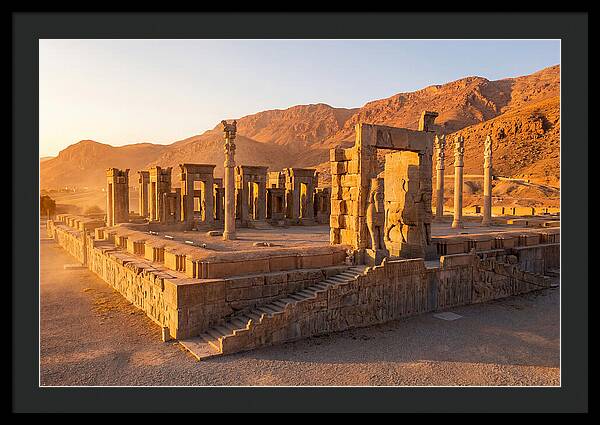 Persepolis At Golden Hour