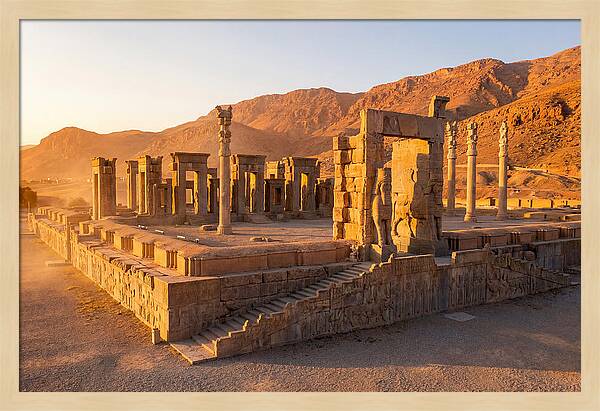 Persepolis At Golden Hour