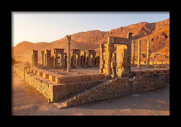 Persepolis At Golden Hour