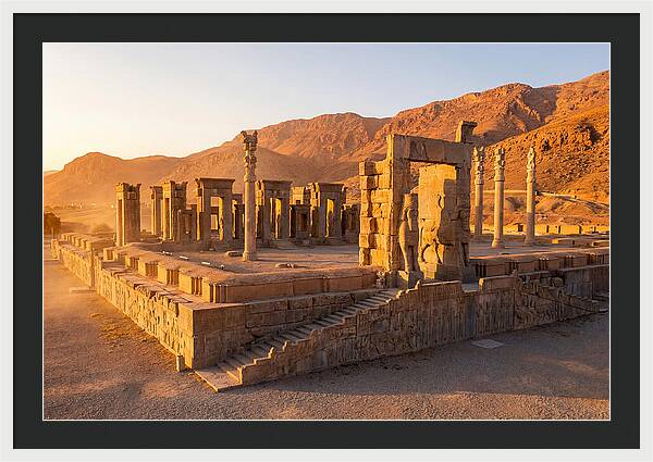 Persepolis At Golden Hour