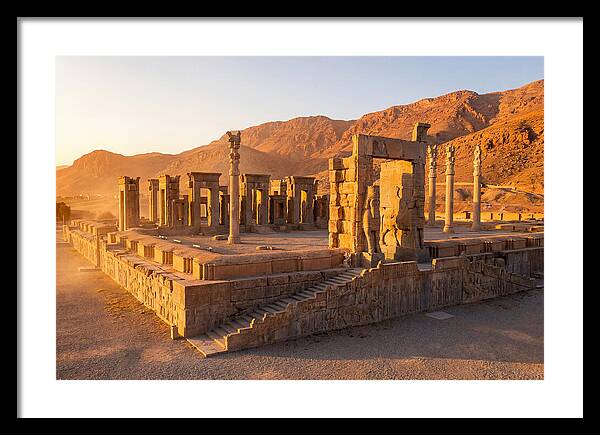 Persepolis At Golden Hour