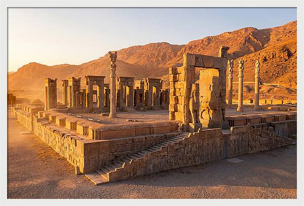 Persepolis At Golden Hour