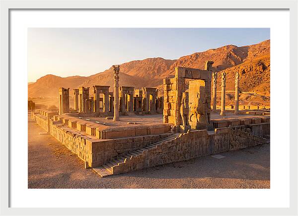 Persepolis At Golden Hour