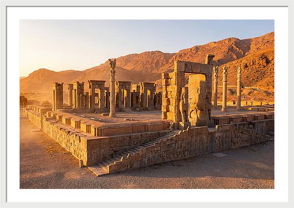 Persepolis At Golden Hour