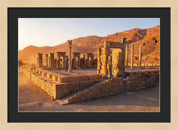 Persepolis At Golden Hour