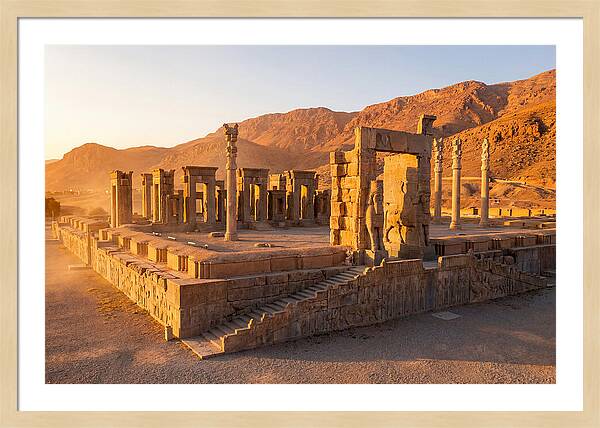 Persepolis At Golden Hour