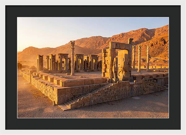 Persepolis At Golden Hour