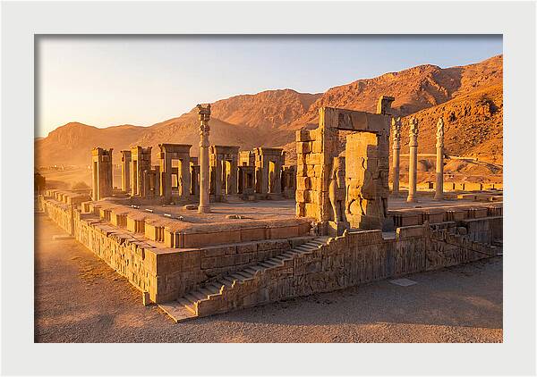 Persepolis At Golden Hour